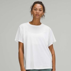 Lululemon All Yours Cotton T-Shirt White 0